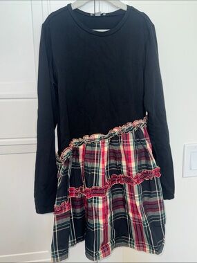 Crewcuts Holiday Plaid Dress 10